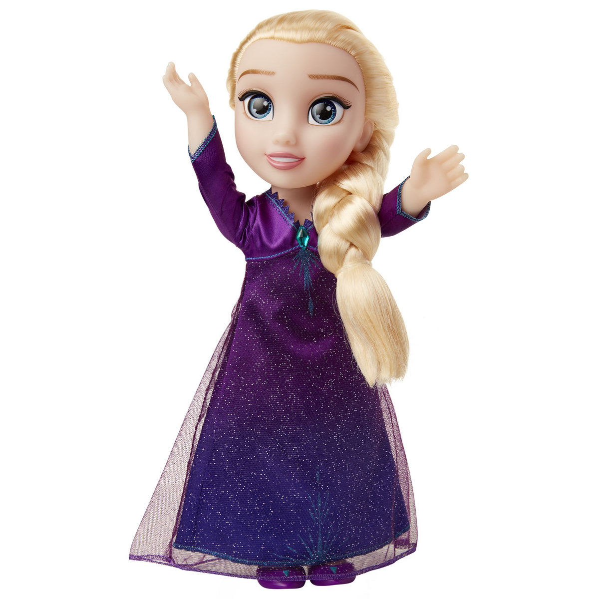 JAKKS PACIFIC Poupée interactive Elsa qui chante et parle 38 cm - La reine des neiges 2