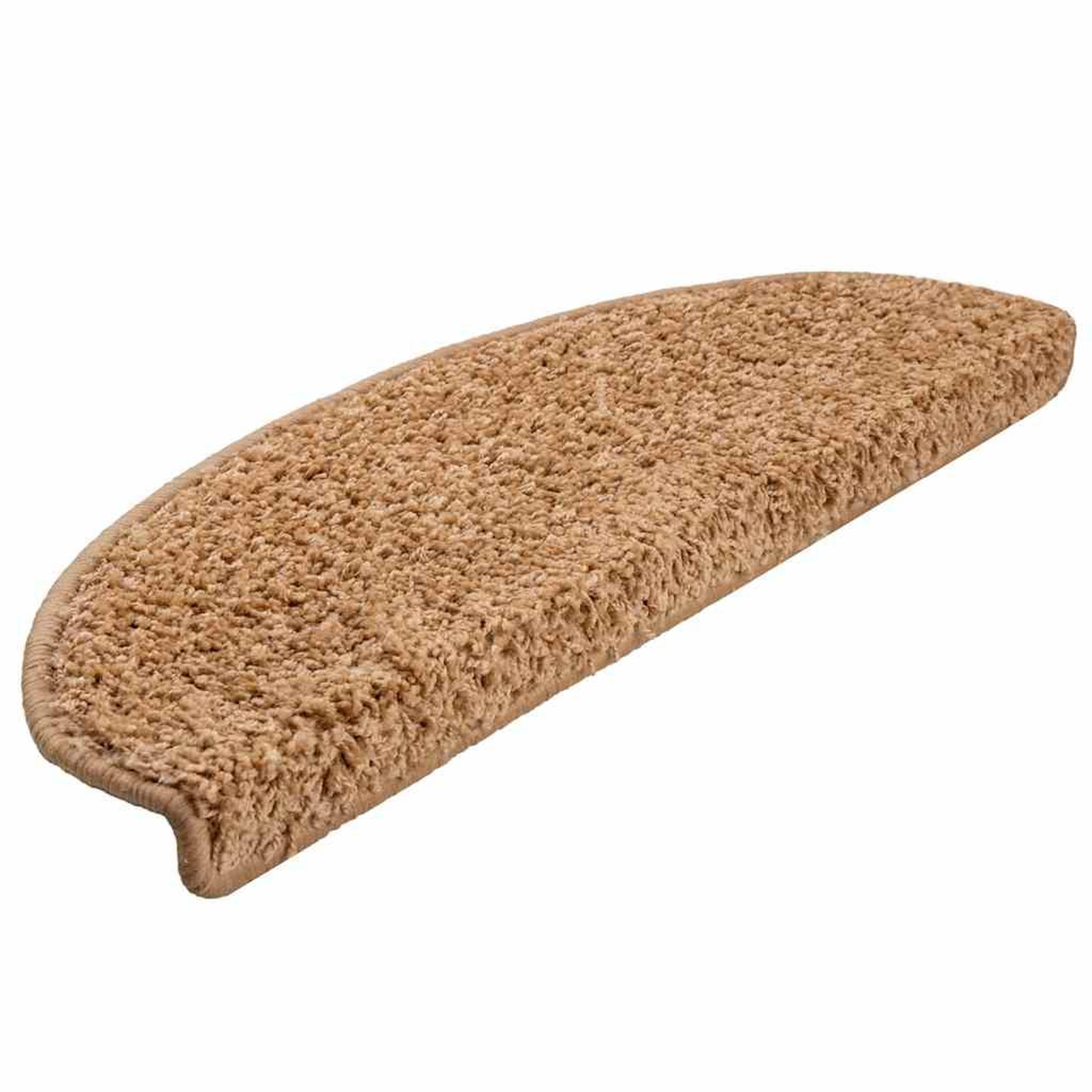 Voir la diapositive 2 : VIDAXL Tapis d'escalier 20 pcs beige 65x21x4 cm