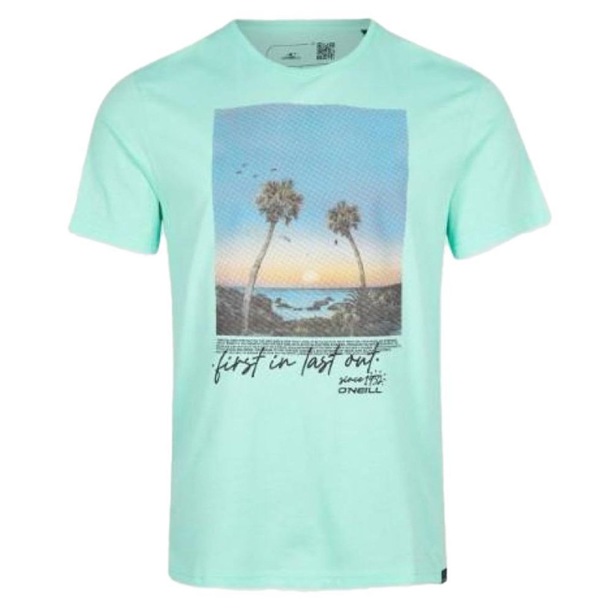 O'NEILL T shirt Turquoise Homme O'Neill Loren