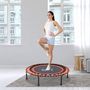Voir la diapositive 2 : HOMCOM Trampoline de Fitness / gymnastique haute performance Ø 102 cm élastiques Bungee utilisation intérieure extérieure orange noir