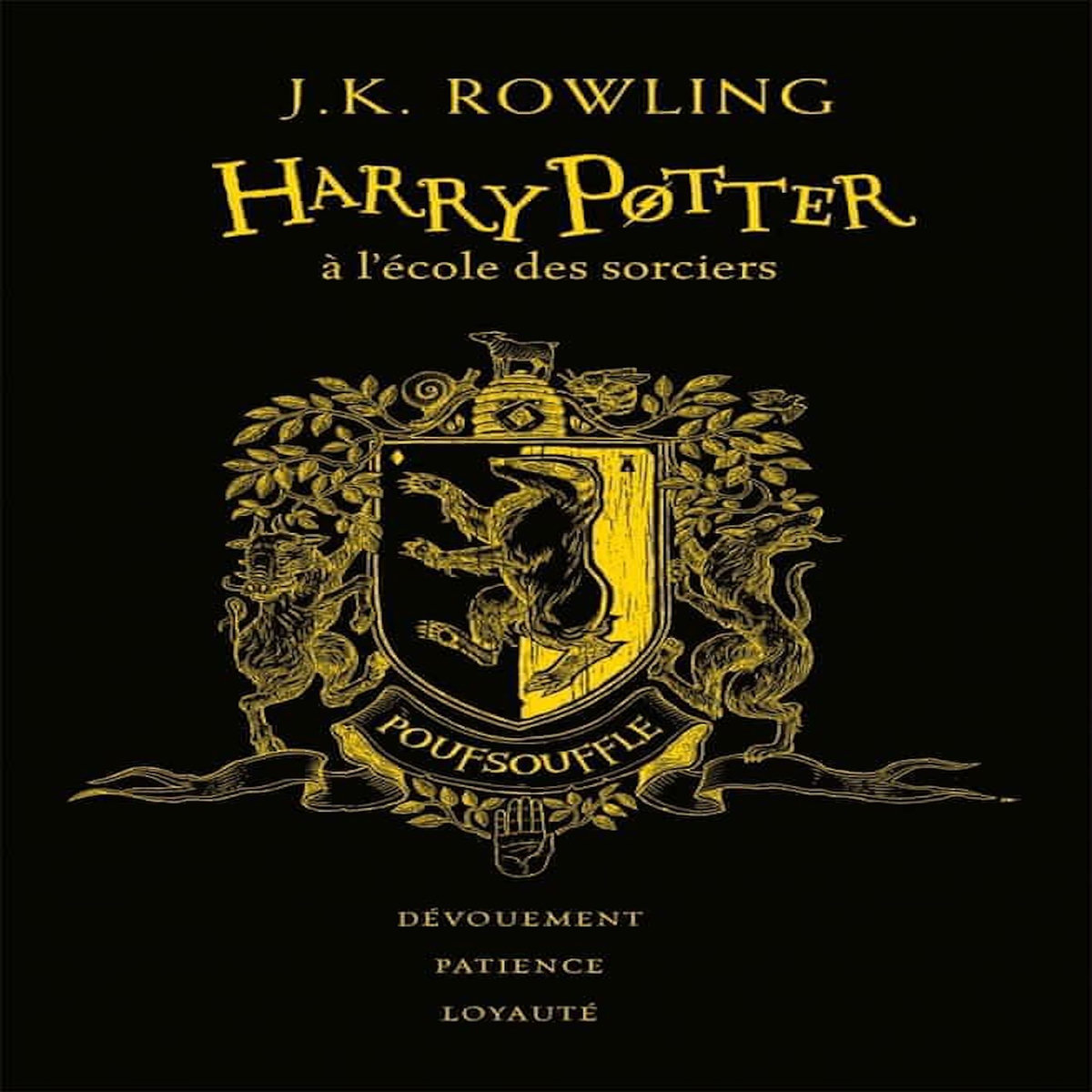 HARRY POTTER TOME 1 : HARRY POTTER A L'ECOLE DES SORCIERS (POUFSOUFFLE). EDITION COLLECTOR 20E ANNIVERSAIRE, Rowling J.K.