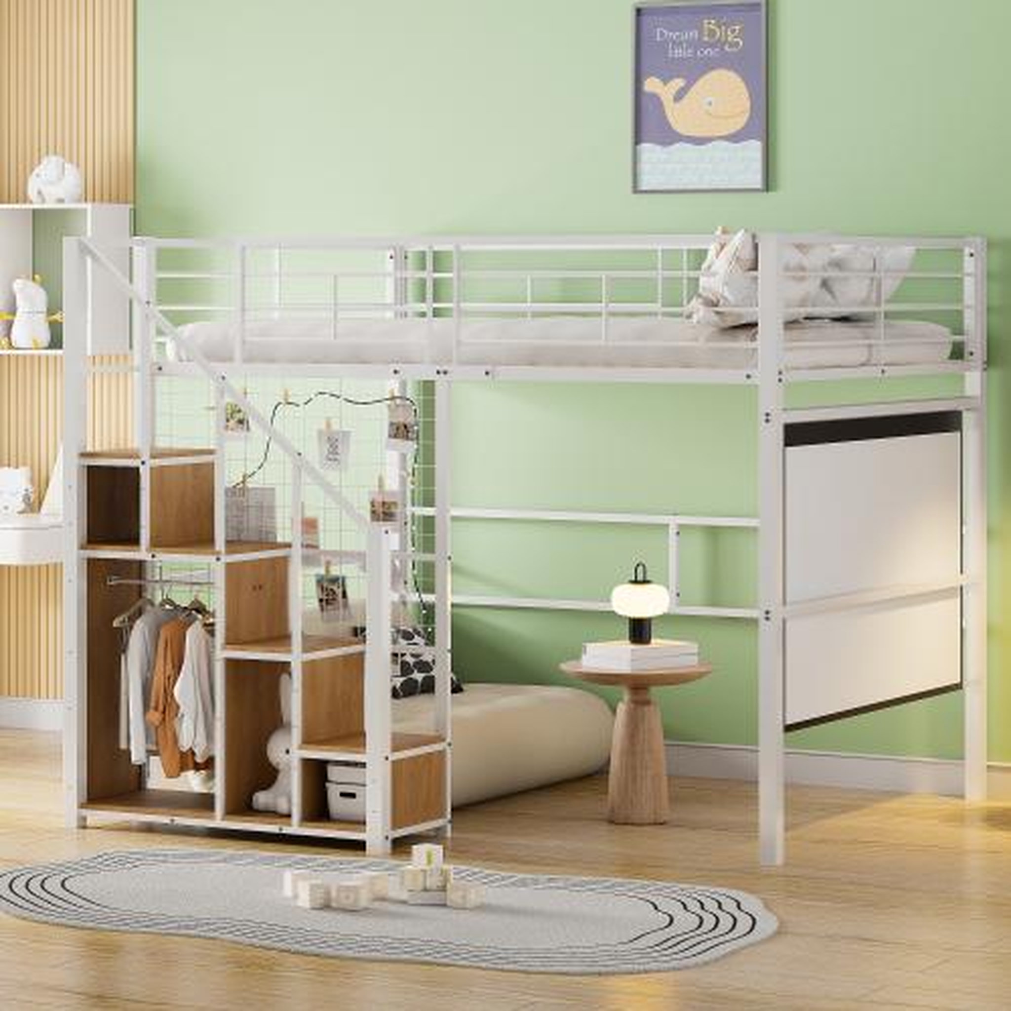 Voir la diapositive 4 : MERAX Lit mezzanine enfant