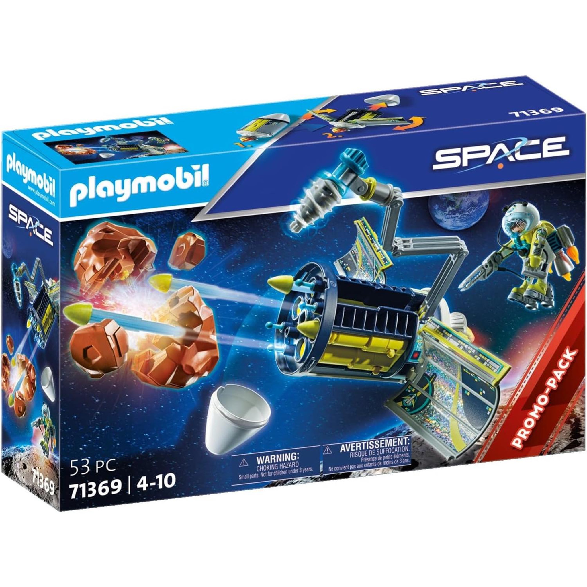 PLAYMOBIL Space Spationaute et satellite