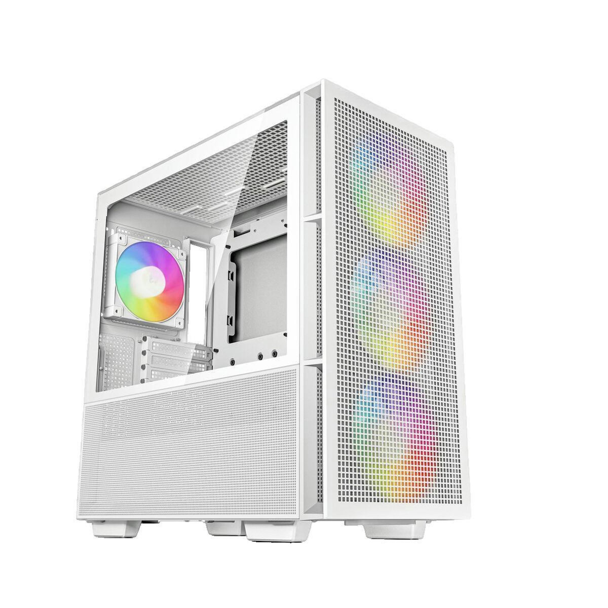 Deepcool Boîtier PC DeepCool CH560 WH Blanc avec éclairage ARGB