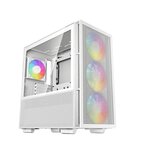 Deepcool Boîtier PC DeepCool CH560 WH Blanc avec éclairage ARGB
