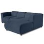 Voir la diapositive 2 : LISA DESIGN Suaro - canapé modulable d'angle droit 4 places en tissu texturé