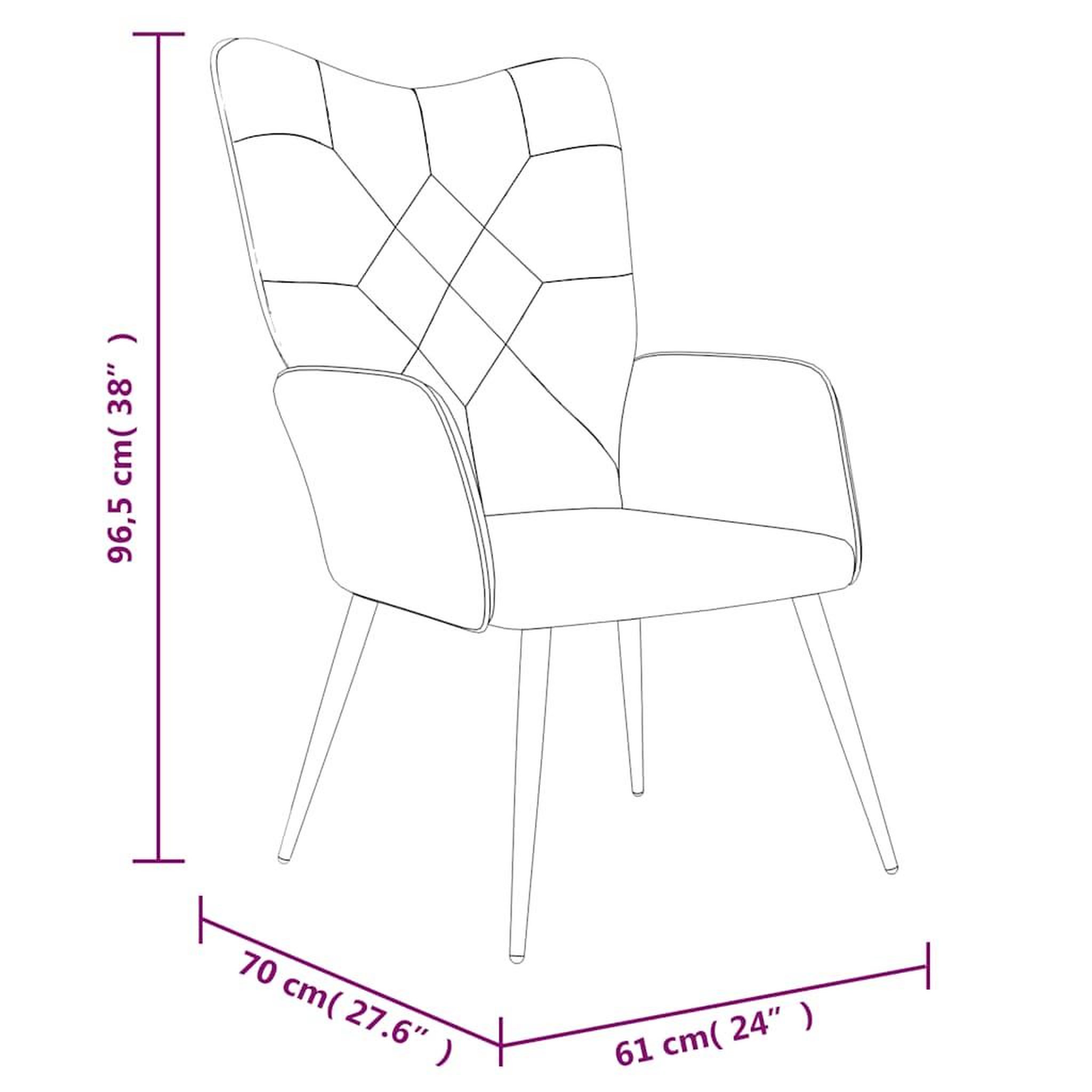 Voir la diapositive 6 : VIDAXL Chaise de relaxation Patchwork Tissu