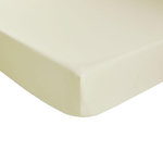 DODO Drap housse Coton thermorégulé Ivoire. Coloris disponibles : Beige