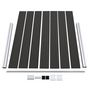 Voir la diapositive 4 : VIDAXL Panneau de cloture WPC 180x146 cm Noir