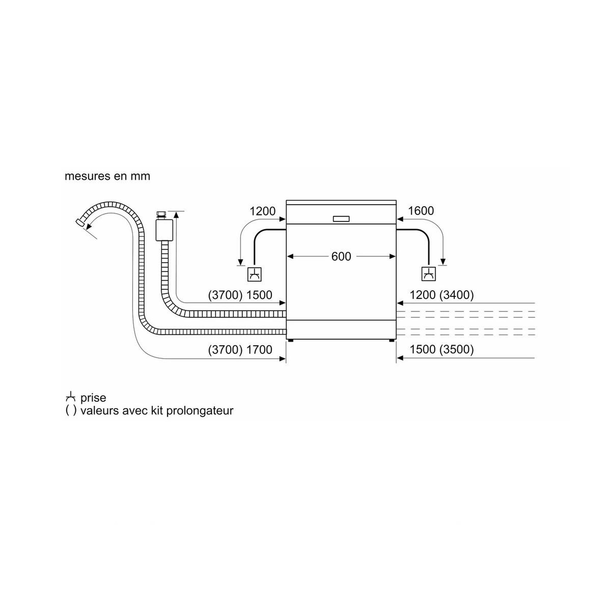 Voir la diapositive 6 : Siemens Lave-vaisselle 60cm 14 couverts 42db tout intégrable - sx75ex23ce