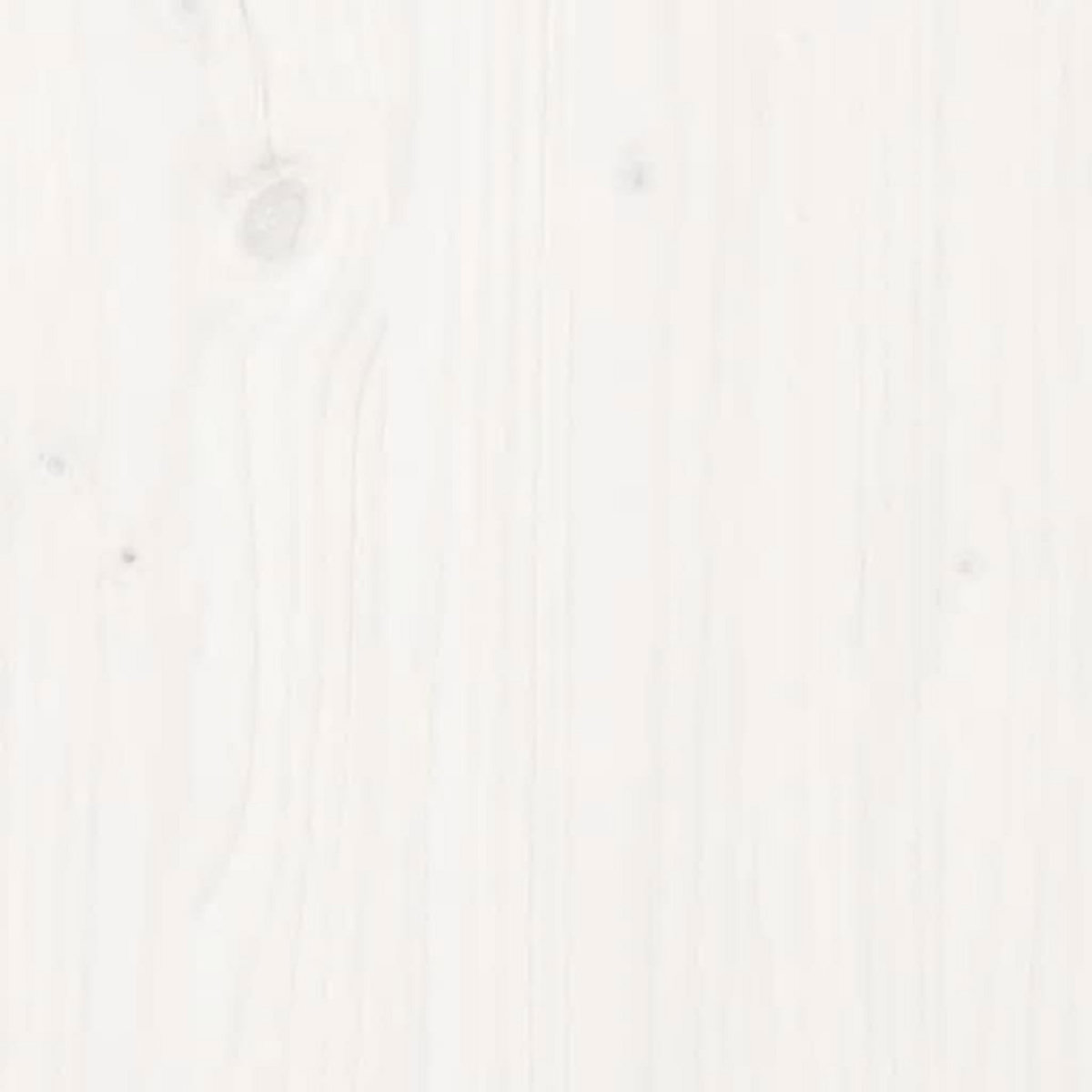 VIDAXL Tete de lit Blanc 146x4x100 cm Bois massif de pin