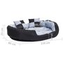 Voir la diapositive 6 : VIDAXL Coussin reversible lavable pour chien Gris et noir 110x80x23 cm
