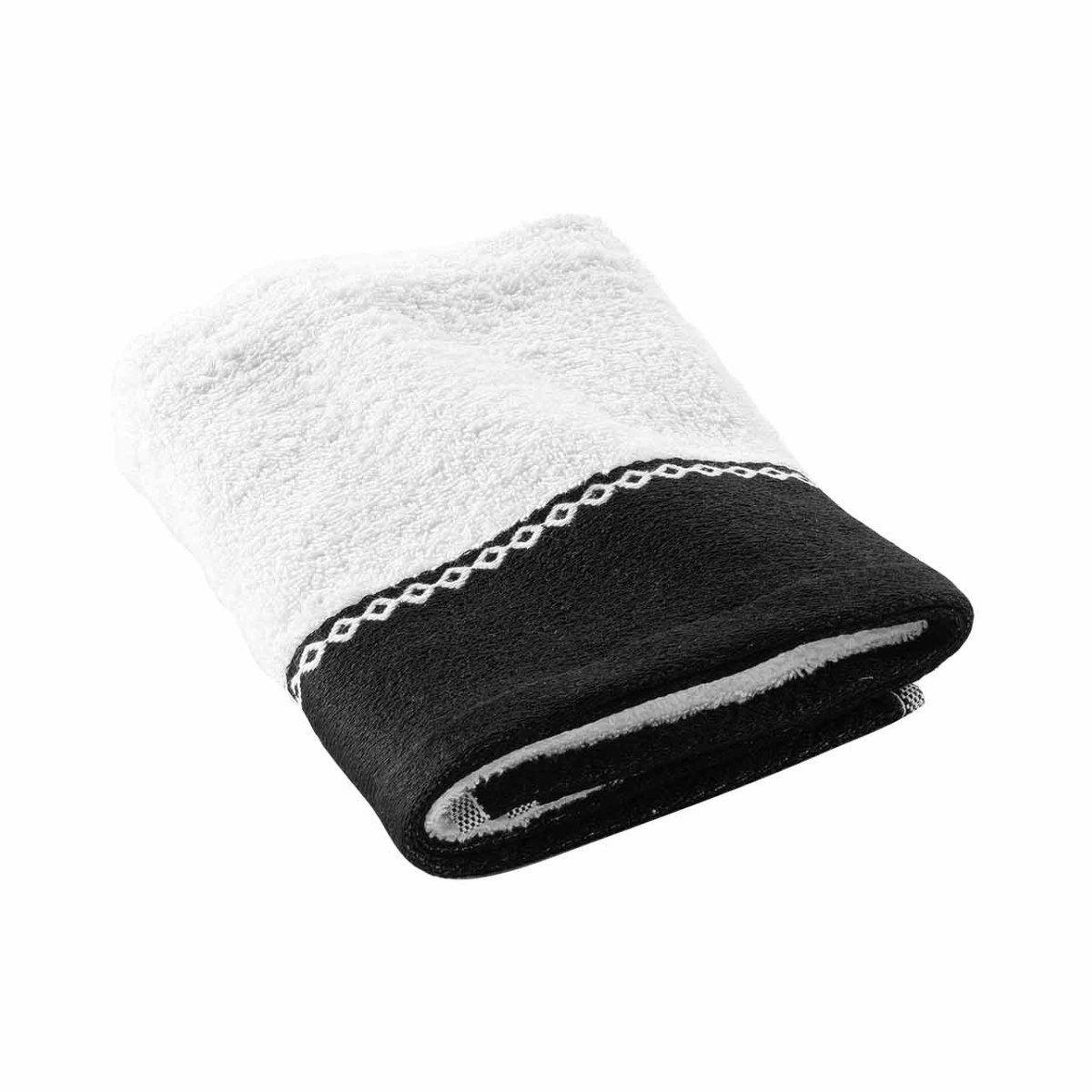 Douceur d'Intérieur Serviette de Toilette  Majesty  50x90cm Blanc