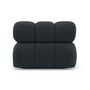 Voir la diapositive 5 : LISA DESIGN Ruby - module d'assise gauche en velours texturé