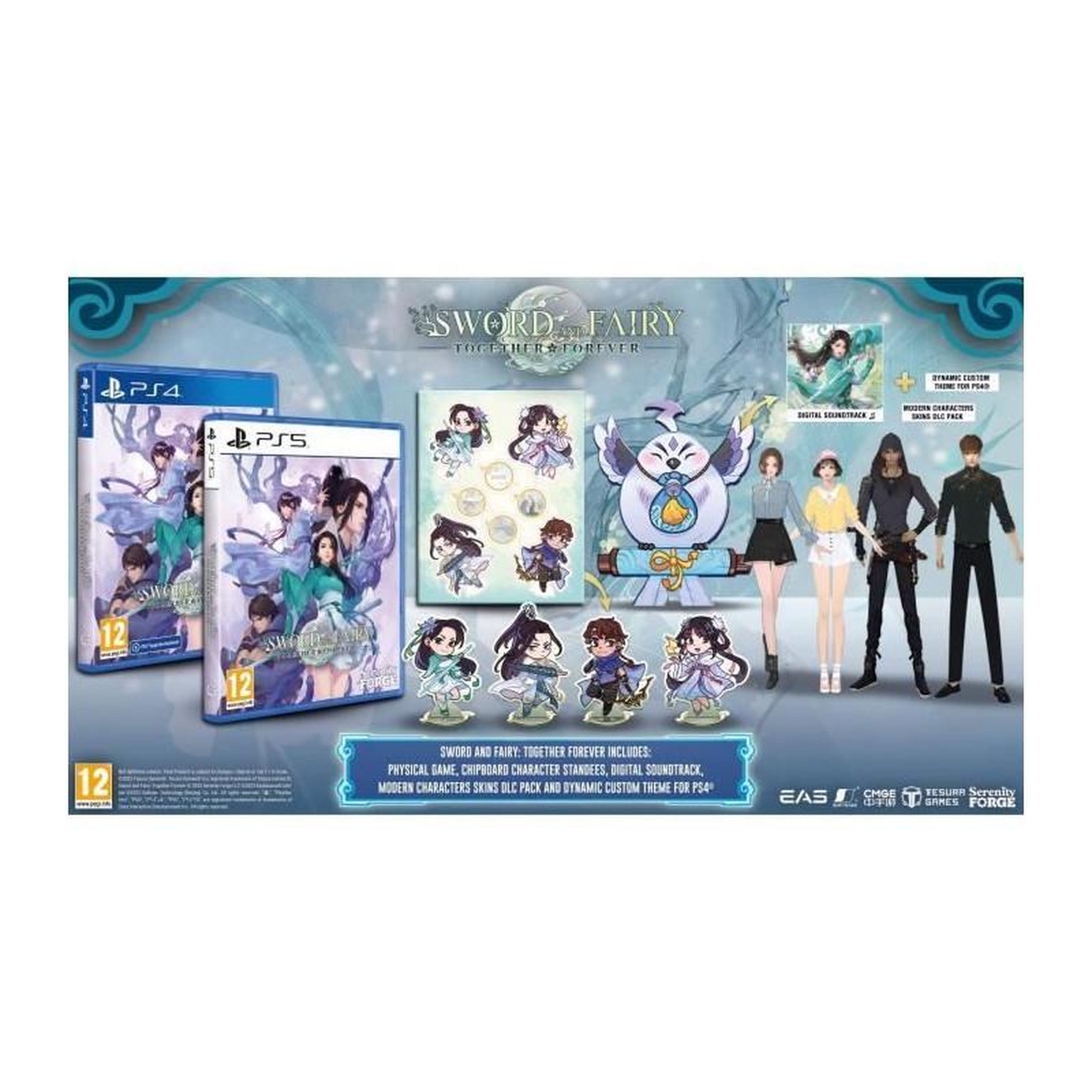 Voir la diapositive 2 : Just for games Sword and Fairy Together Forever - Jeu PS5