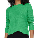 Only Pull  Femme Only Lolli. Coloris disponibles : Vert