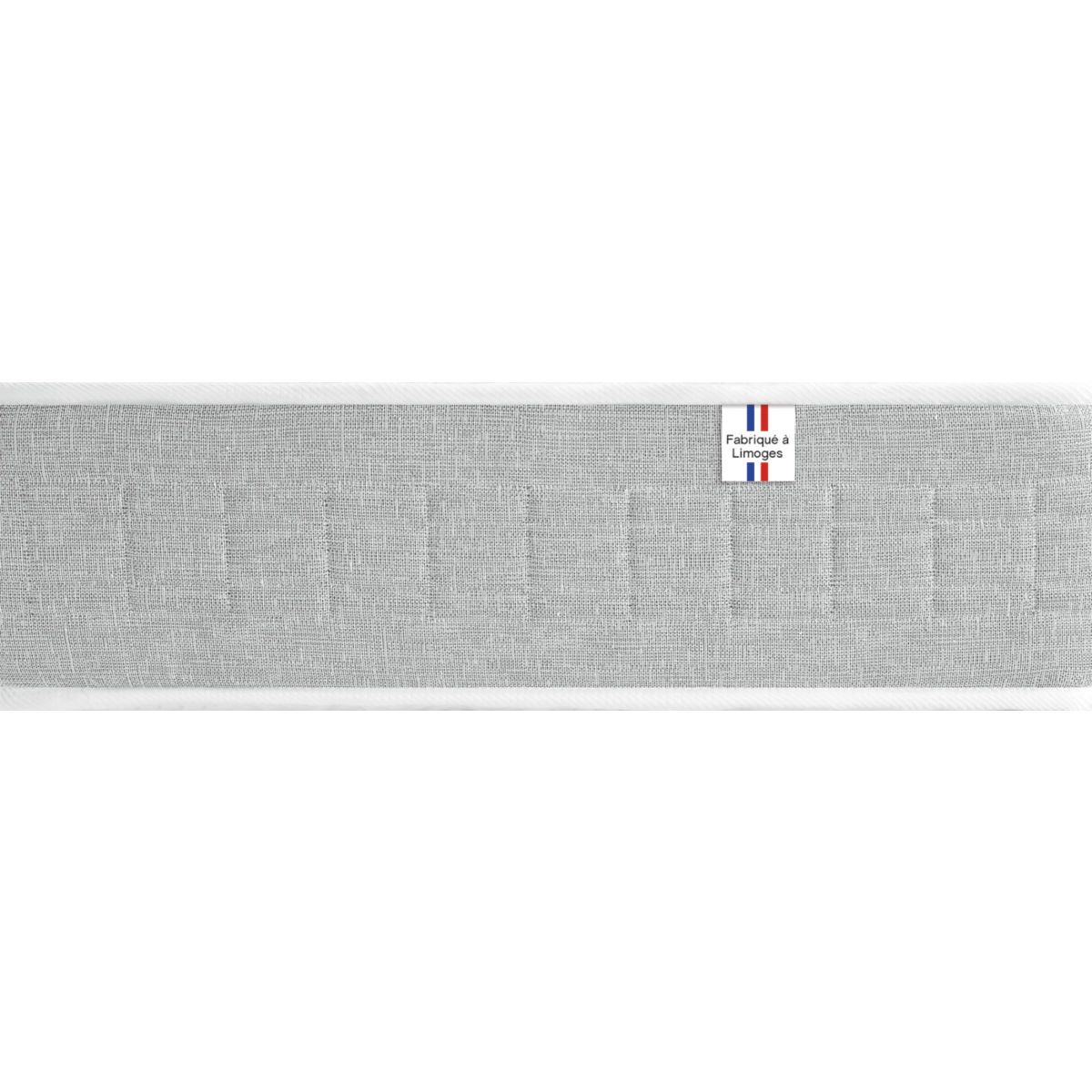 Matelas mémoire de forme et ressorts ensachés 140x190 cm CILAOS