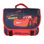 Voir la diapositive 1 : Bagtrotter Cartable Scolaire Primaire 38cm Cars Rouge et Bleu Marine  2 Compartiments - Bagtrotter
