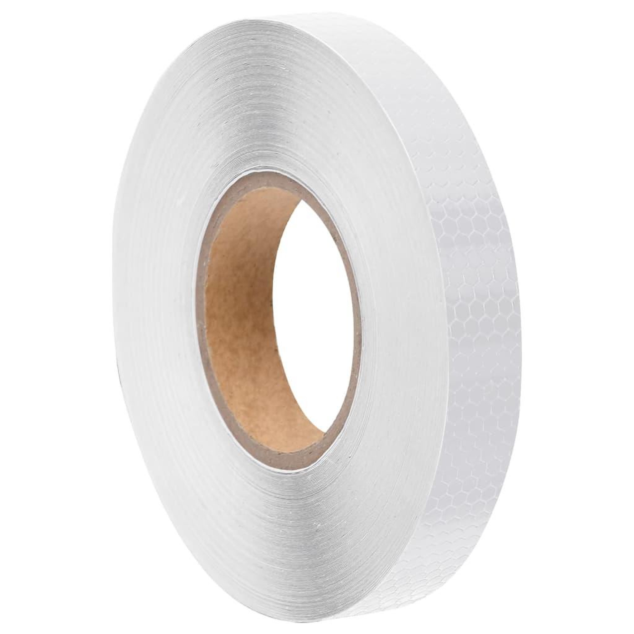 VIDAXL Bande reflechissante Blanc 2,5 cmx50 m PVC