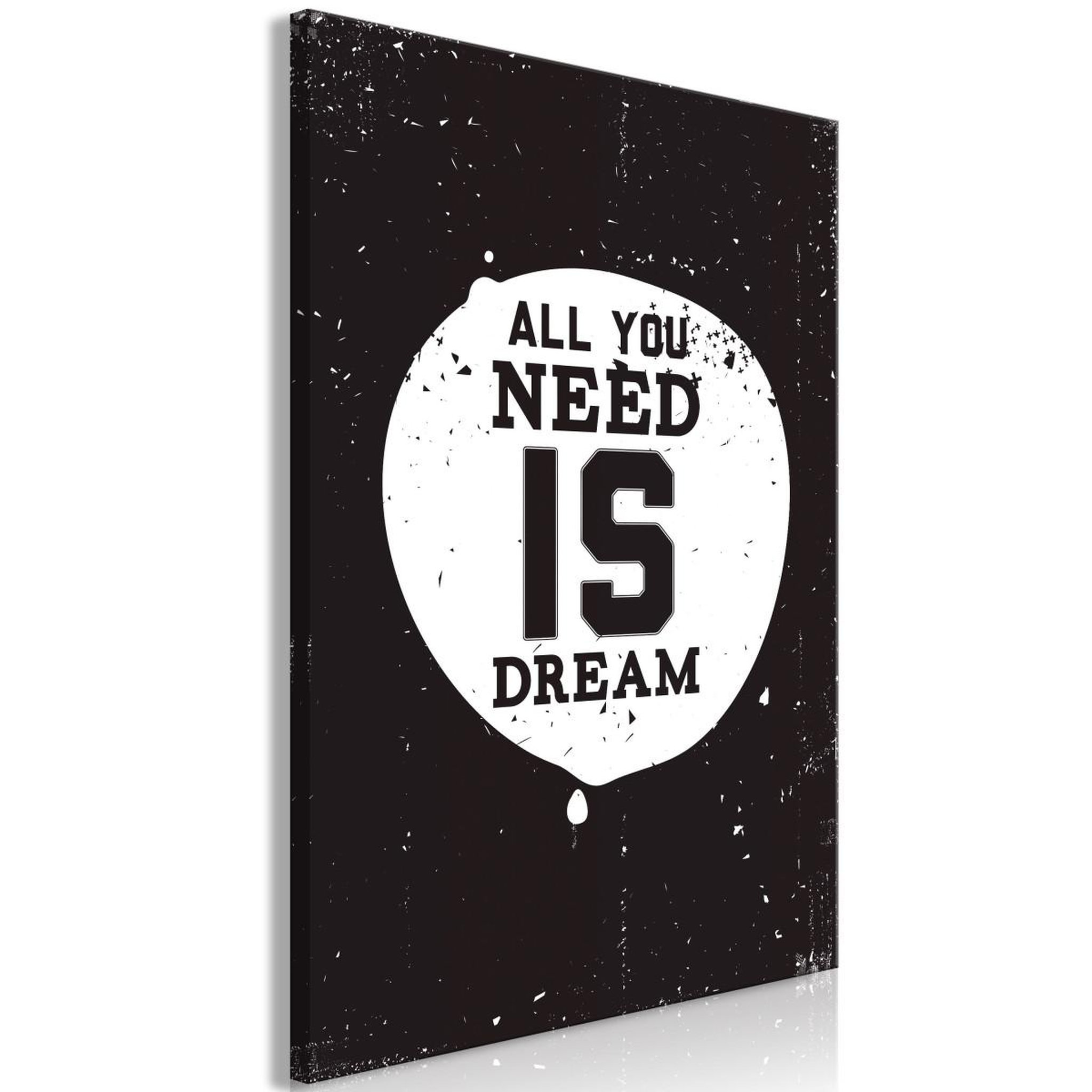 Paris Prix Tableau imprimé  all you need is dream. Coloris disponibles : Multicolore