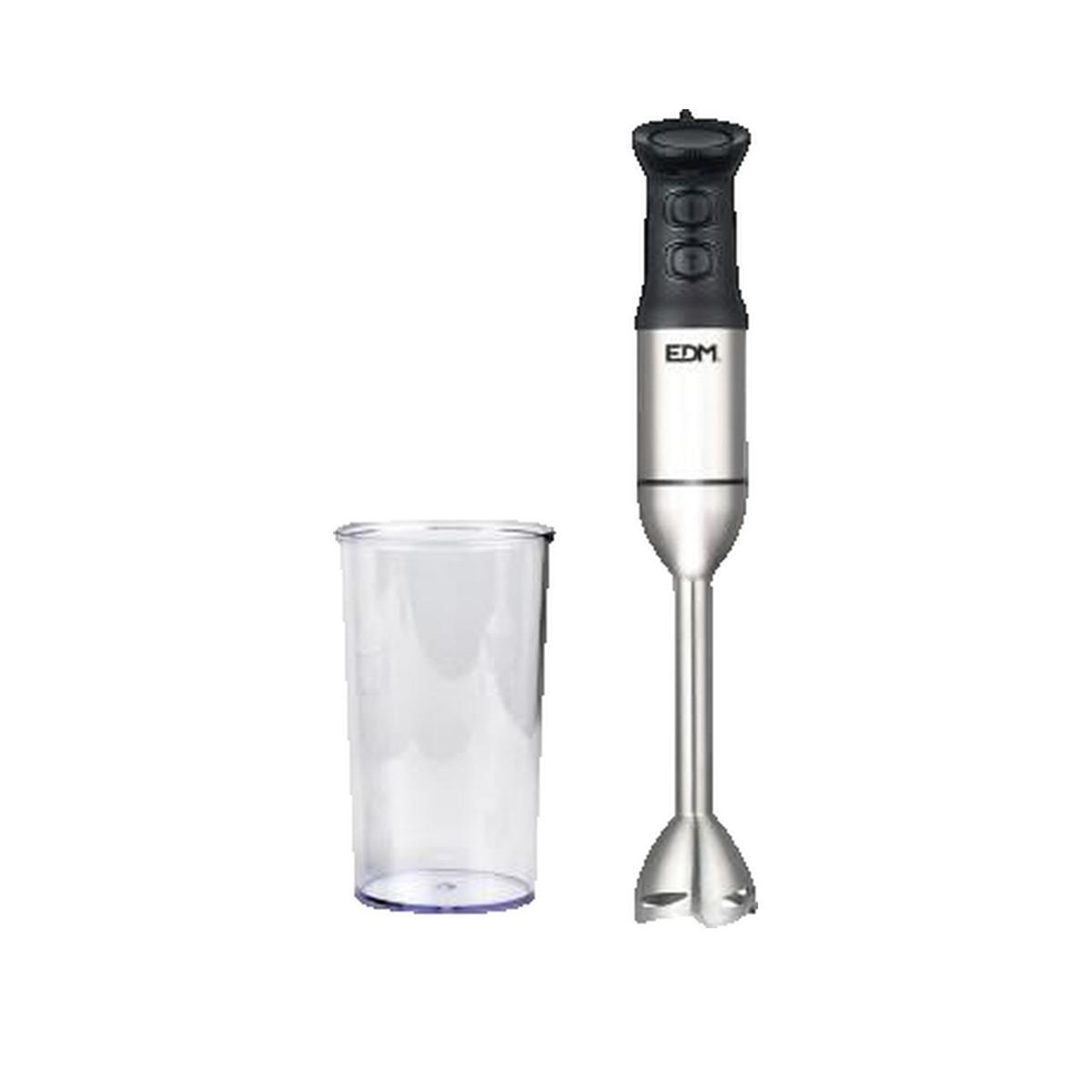Voir la diapositive 2 : EDM Mixeur Plongeant edm Pro Noir 1000W
