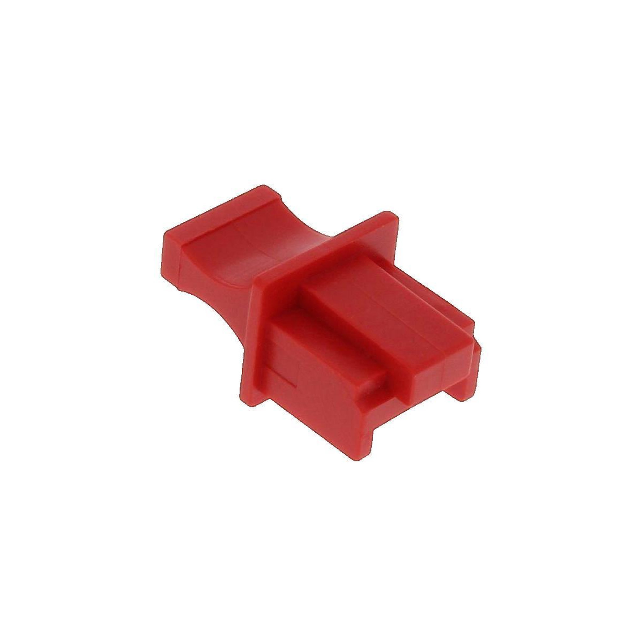 PROTECTA Protecteurs RJ45 Inline Lot de 100 Rouge