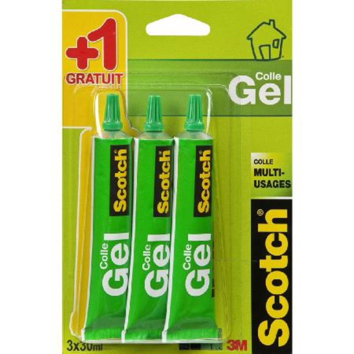 2 + 1 gratuit tubes de colle pas cher - Auchan.fr
