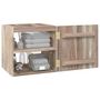 Voir la diapositive 4 : VIDAXL Armoire murale de salle de bain 41x38x40 cm Bois de teck solide