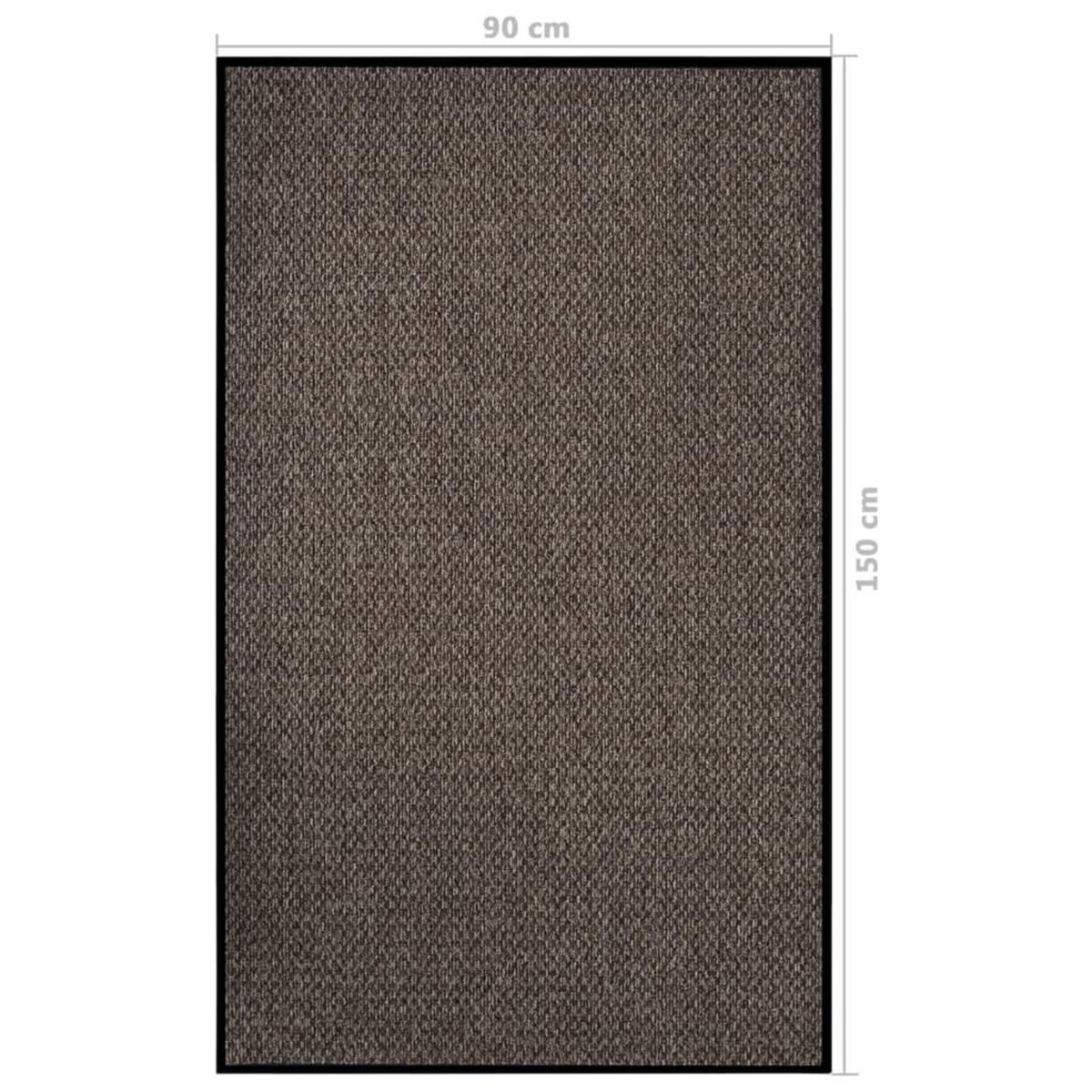 VIDAXL Paillasson Beige 90x150 cm