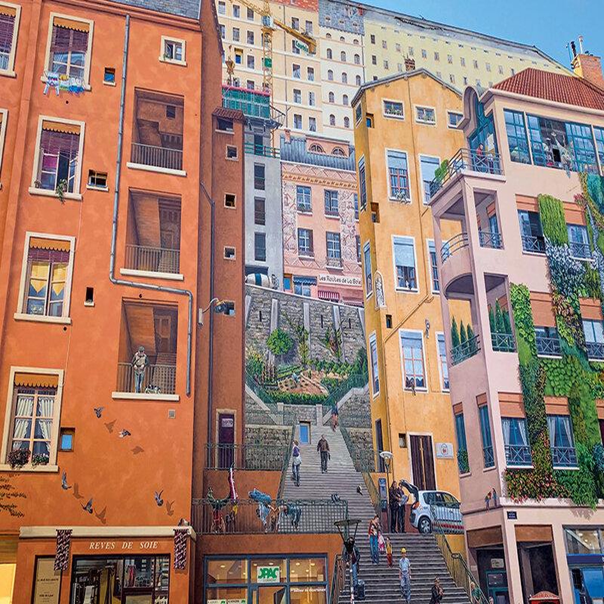 Voir la diapositive 2 : Smartbox Visite en duo au cœur de la Croix-Rousse à Lyon avec guide-conférencier privé - Coffret Cadeau Sport & Aventure
