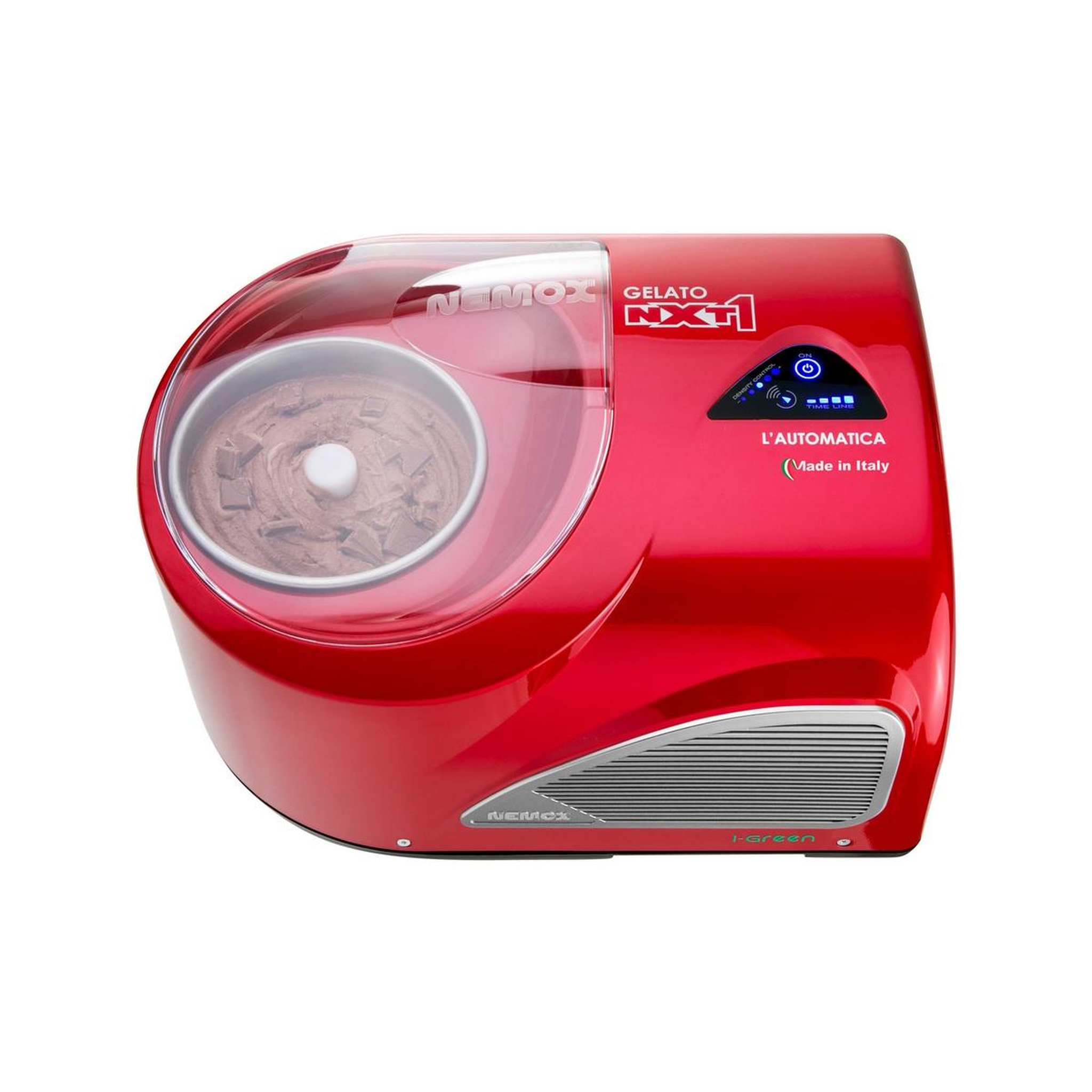 Voir la diapositive 3 : Nemox Turbine à glace 1.70 l 150 w rouge - 003A600940