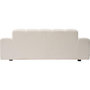 Voir la diapositive 5 : ATMOSPHERA Canapé fixe en tissu côtelé PALMA - 3 places - Ivoire