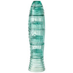 Paris Prix Lot de 4 Verres Design  Poisson  36cm Bleu Azur