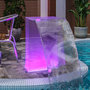 Voir la diapositive 5 : VIDAXL Fontaine de piscine avec LED RVB Acrylique 51 cm