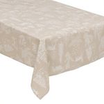 ATMOSPHERA Nappe Déco  Animaux  140x240cm Beige
