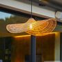 Voir la diapositive 2 : Lumisky Suspension d'extérieur MARBELLA Beige Corde H14 cm
