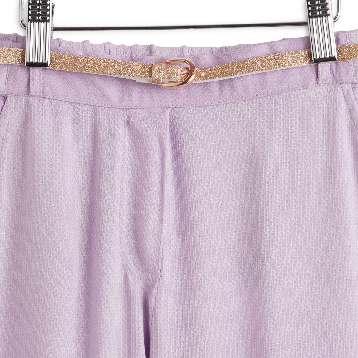 INEXTENSO Pantalon de cérémonie avec ceinture doré fille