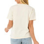 Voir la diapositive 2 : Rip Curl T Shirt Écru Femme Rip Curl Sun & Sea Relaxed