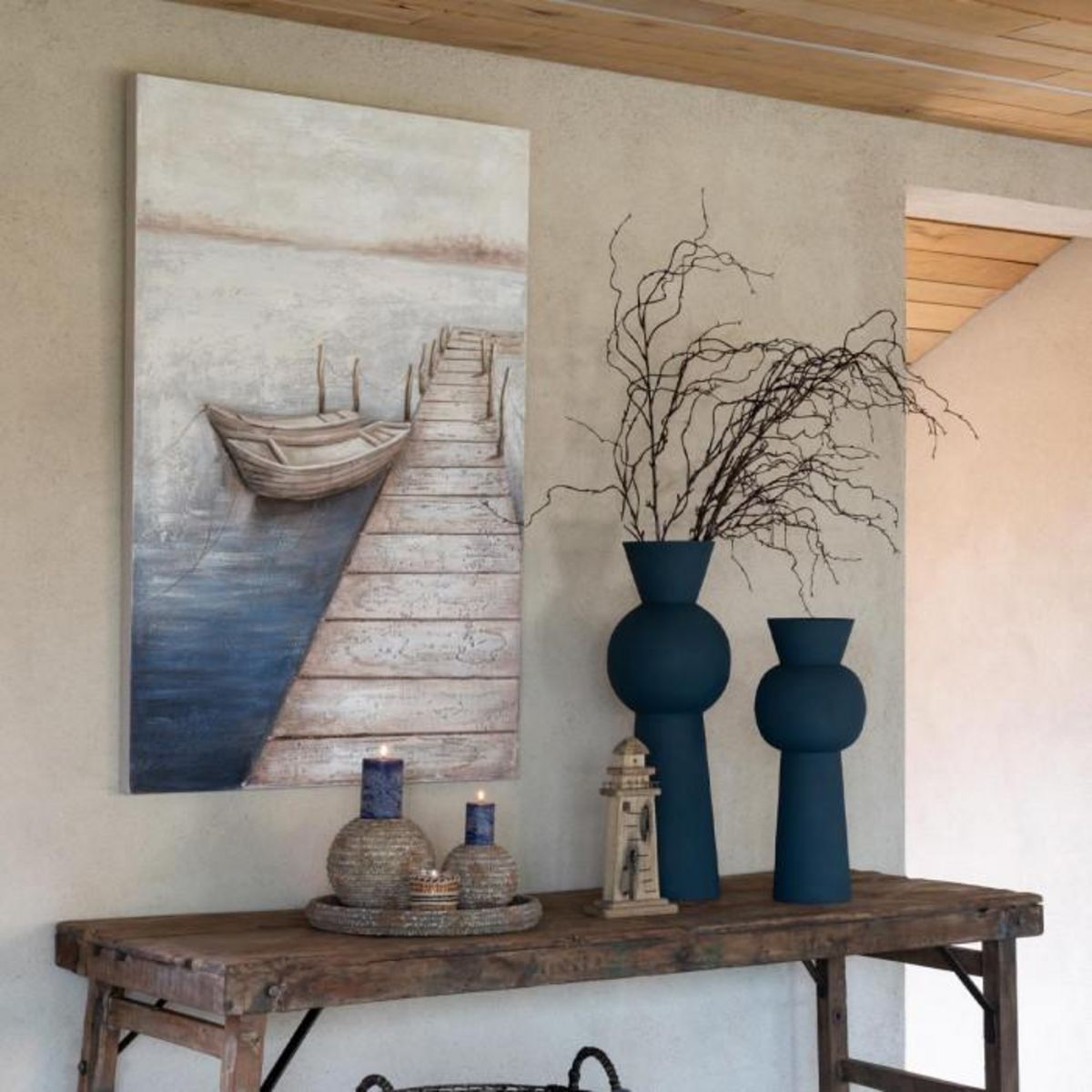 Paris Prix Toile Peinture Déco  Mog  80x120cm Multicolore