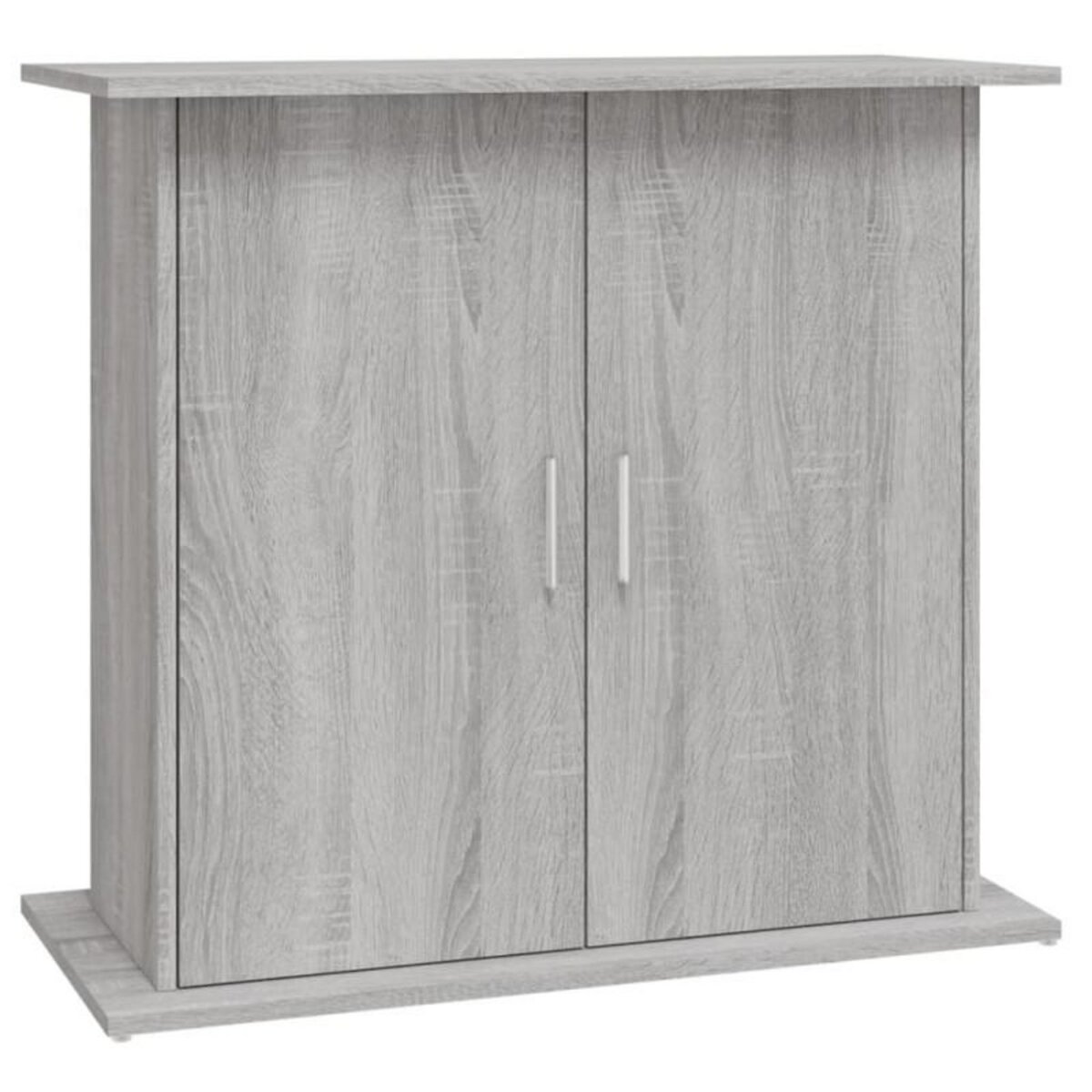 VIDAXL Support pour aquarium sonoma gris 81x36x73 cm bois d ingénierie