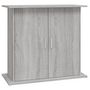 Voir la diapositive 2 : VIDAXL Support pour aquarium sonoma gris 81x36x73 cm bois d ingénierie