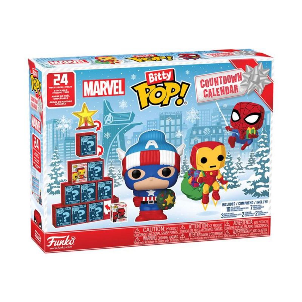 Funko Figurine Funko Bitty Pop Marvel Calendrier de l Avent