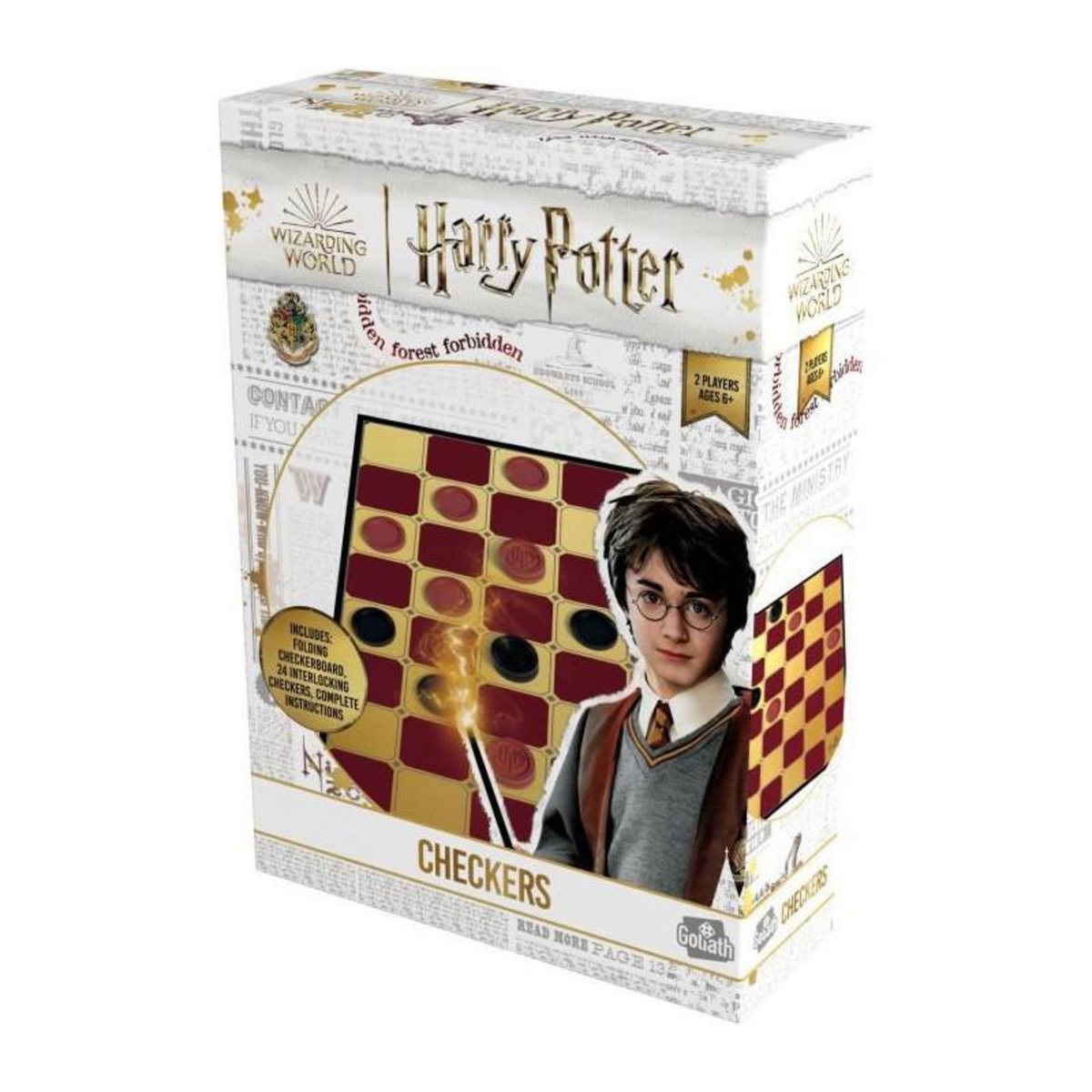 GOLIATH Jeu de société - GOLIATH - Checkers Harry Potter