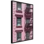 Paris Prix Affiche Murale Encadrée  Pink Facade 