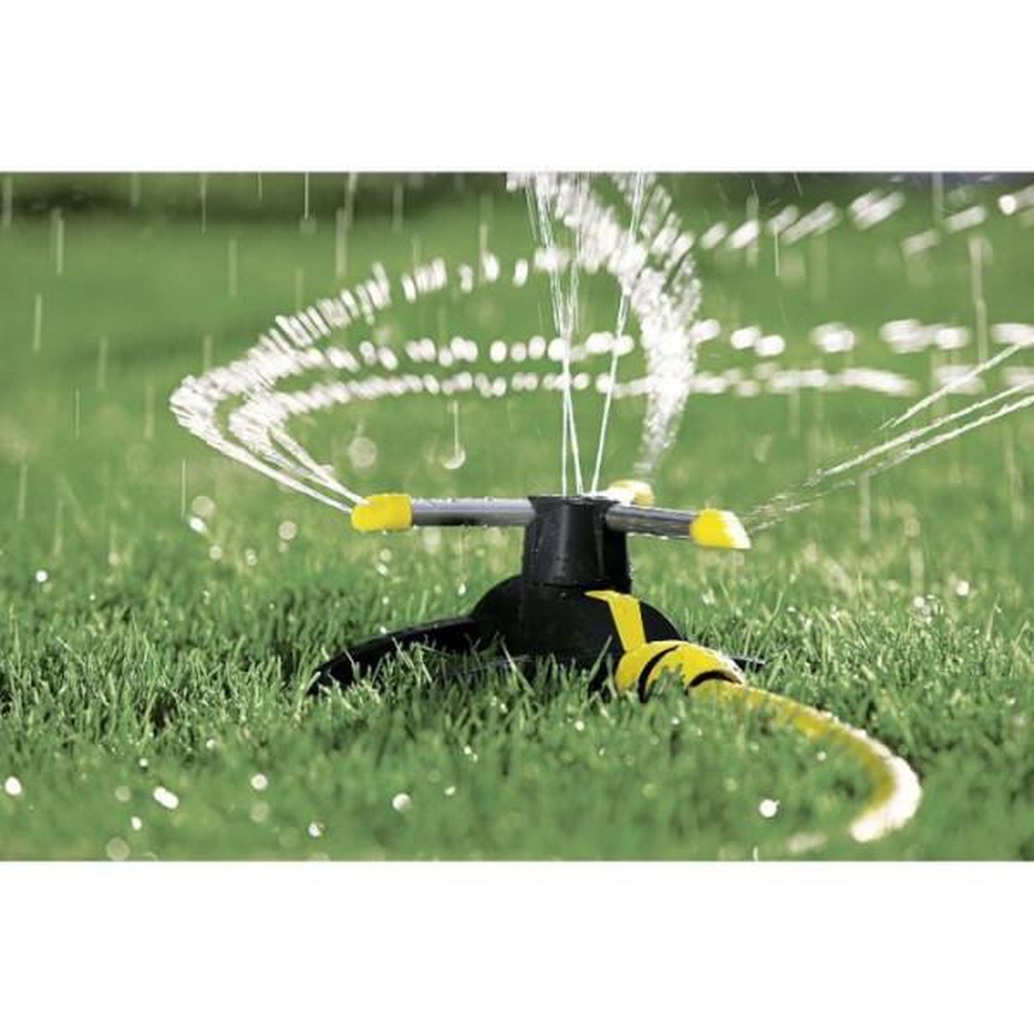Voir la diapositive 2 : KARCHER Arroseur  rotatif bras métal 130/3 - KARCHER - 26450190