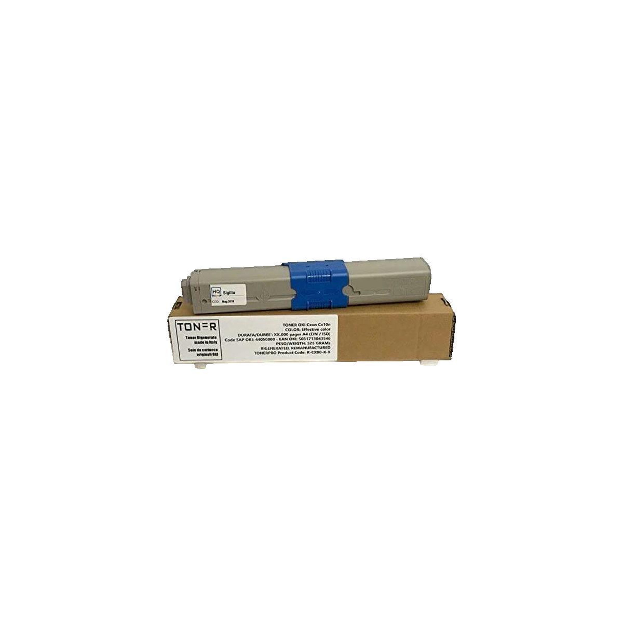 Voir la diapositive 2 : Oki Cartouche de toner OKI jaune 44973533