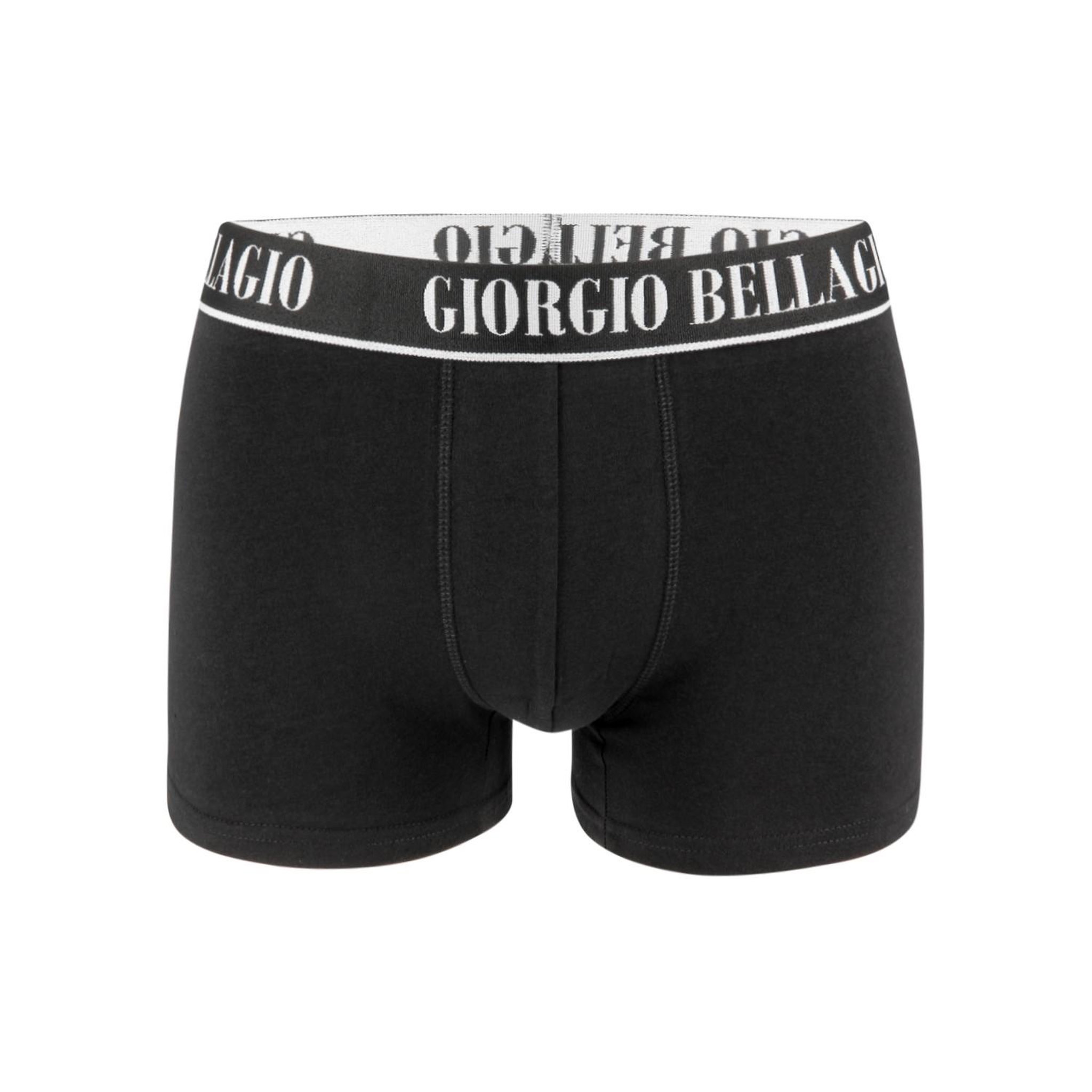 Voir la diapositive 3 : GIORGIO BELLAGIO Lot de 9 Boxers coton homme Smart