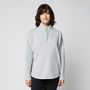 Voir la diapositive 1 : INEXTENSOSPORT Sweat de sport col montant gris chiné femme