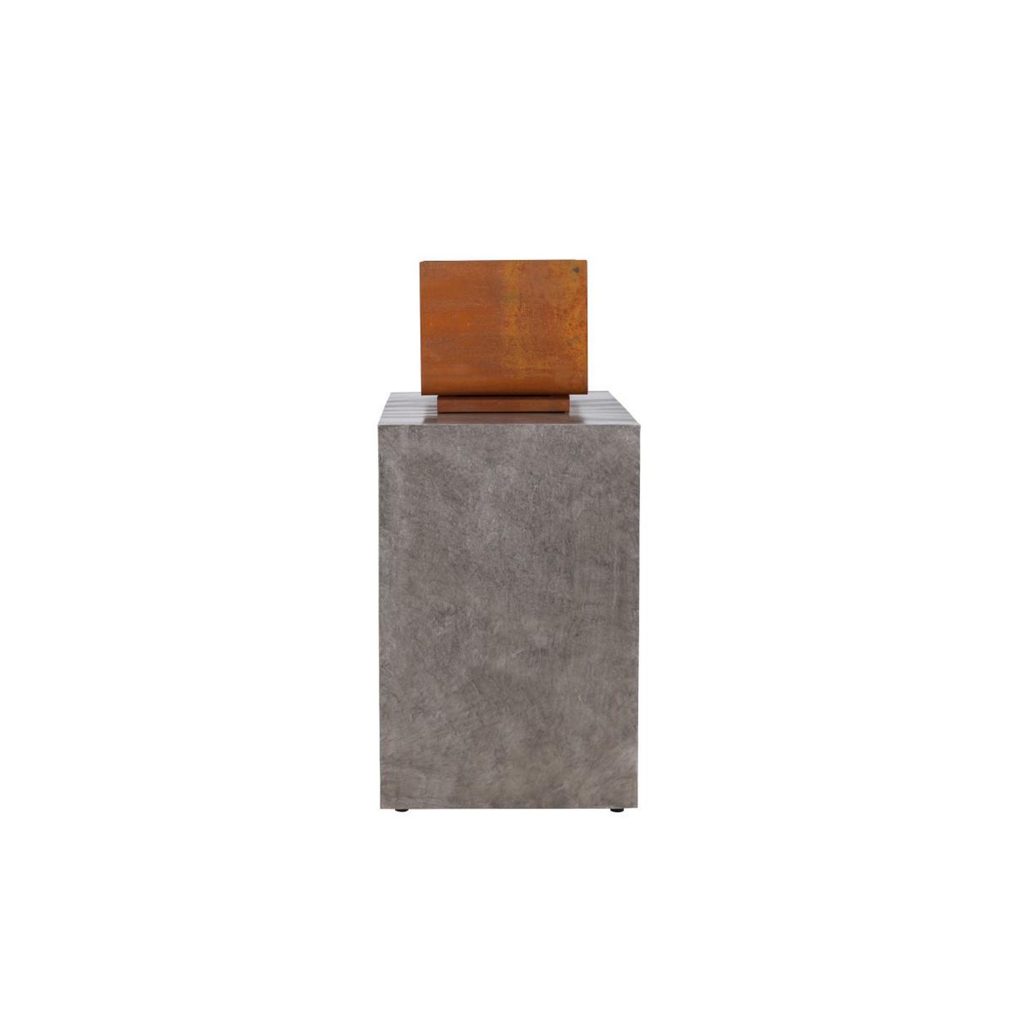 Voir la diapositive 4 : Paris Prix Meuble bas d'extérieur avec gril  velas  120cm gris clair