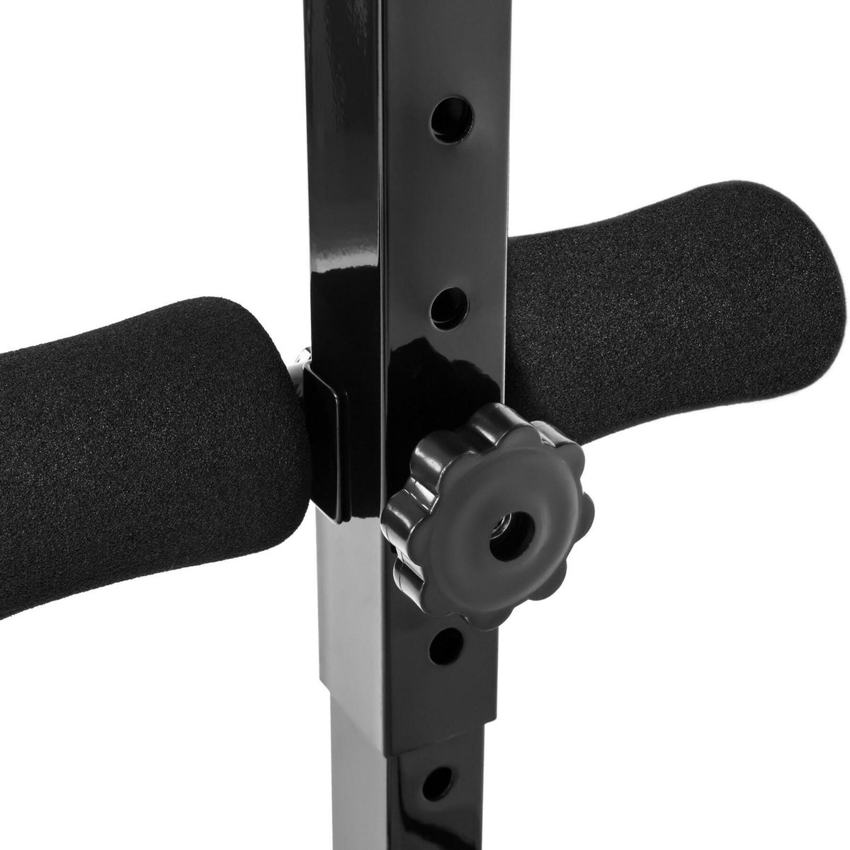 tectake Banc de musculation réglable sur 6 positions noir